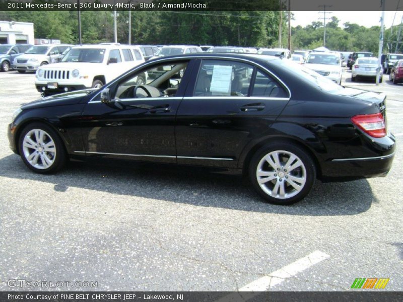 Black / Almond/Mocha 2011 Mercedes-Benz C 300 Luxury 4Matic