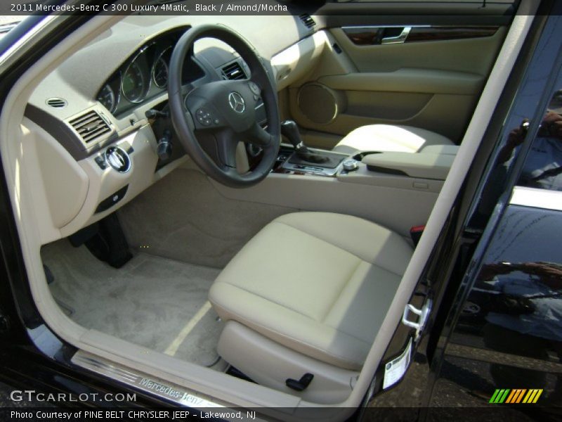 Black / Almond/Mocha 2011 Mercedes-Benz C 300 Luxury 4Matic