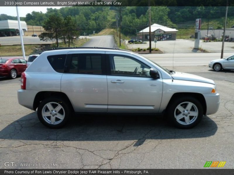 Bright Silver Metallic / Dark Slate Gray 2010 Jeep Compass Latitude