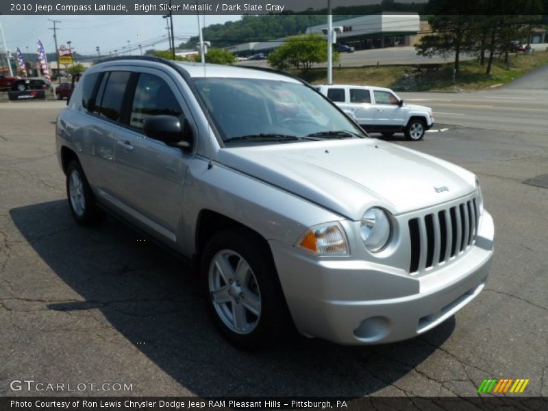 Bright Silver Metallic / Dark Slate Gray 2010 Jeep Compass Latitude
