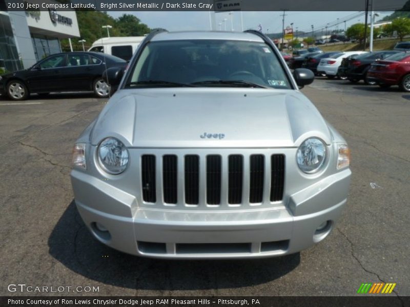 Bright Silver Metallic / Dark Slate Gray 2010 Jeep Compass Latitude