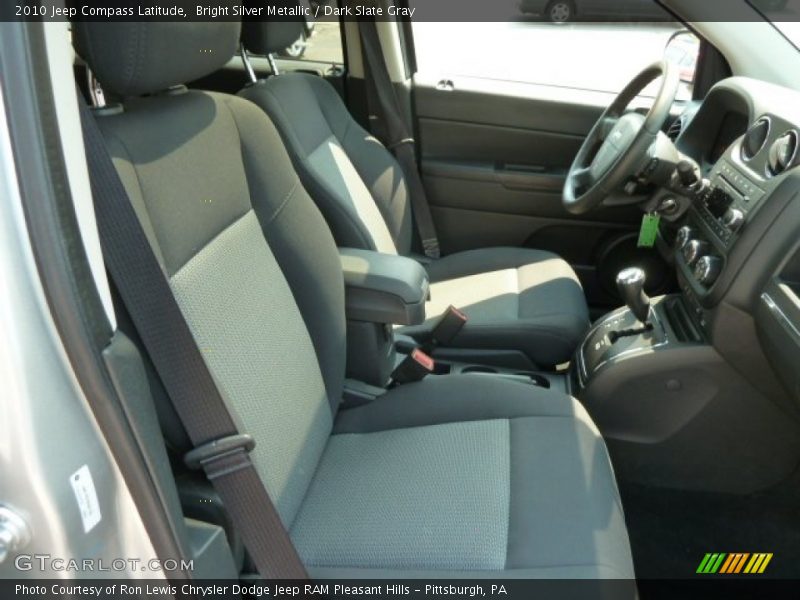 Bright Silver Metallic / Dark Slate Gray 2010 Jeep Compass Latitude
