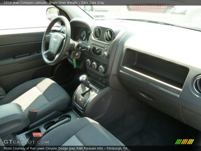 Bright Silver Metallic / Dark Slate Gray 2010 Jeep Compass Latitude