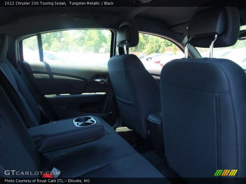 Tungsten Metallic / Black 2012 Chrysler 200 Touring Sedan