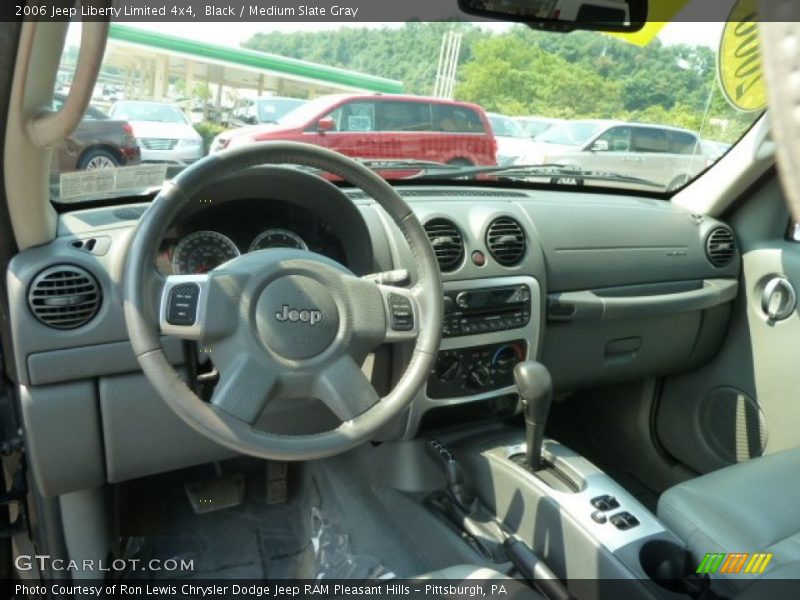 Black / Medium Slate Gray 2006 Jeep Liberty Limited 4x4