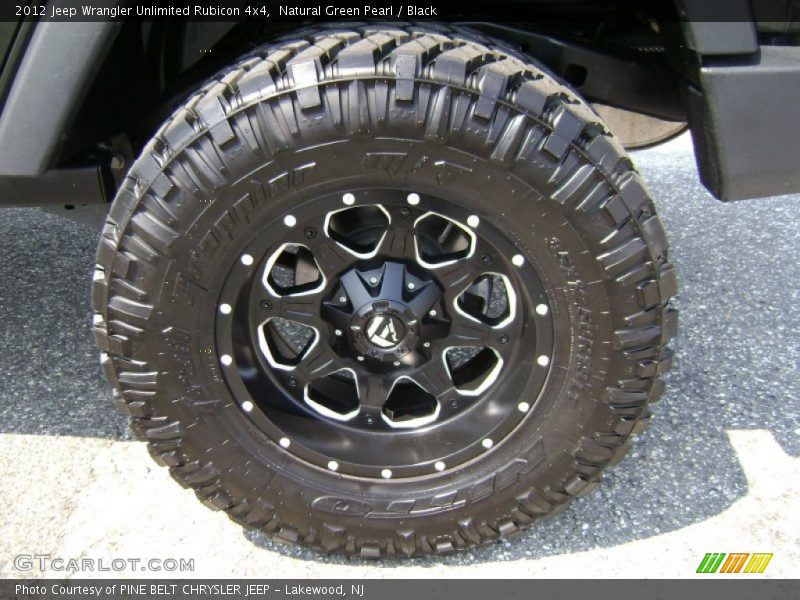Custom Wheels of 2012 Wrangler Unlimited Rubicon 4x4