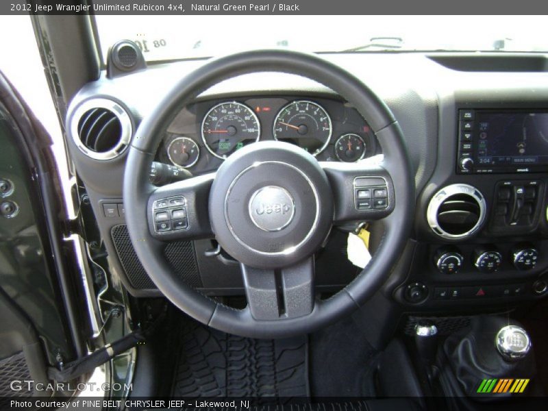  2012 Wrangler Unlimited Rubicon 4x4 Steering Wheel