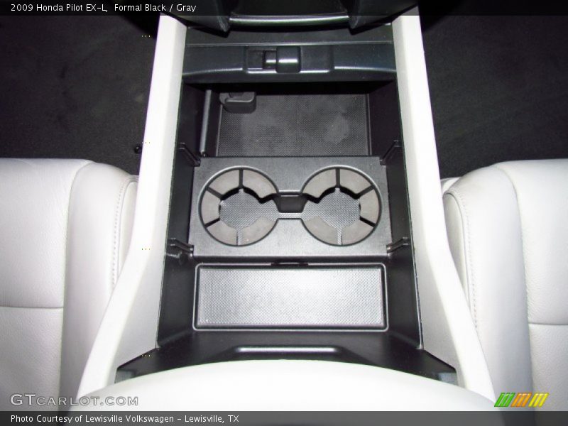Formal Black / Gray 2009 Honda Pilot EX-L