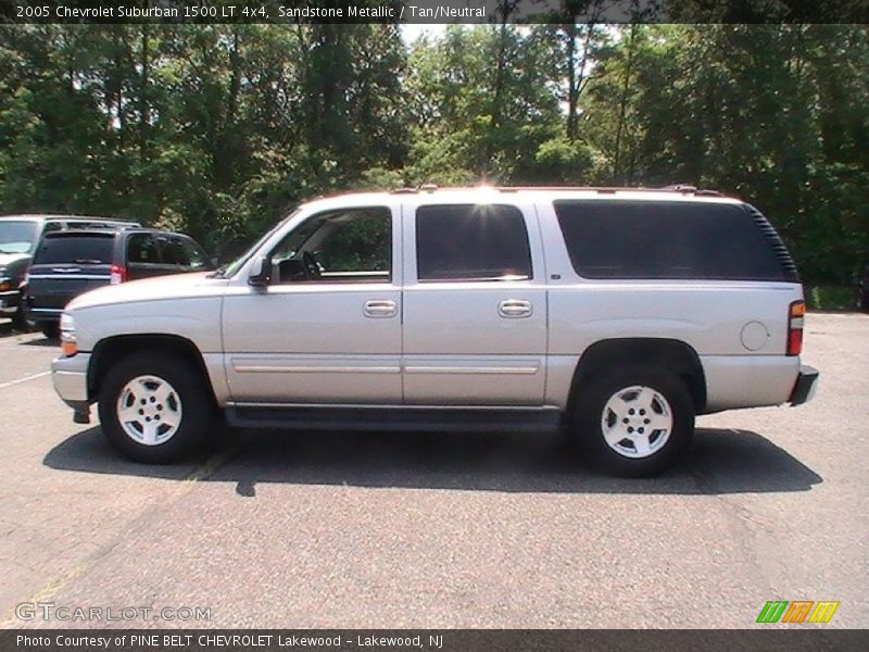 Sandstone Metallic / Tan/Neutral 2005 Chevrolet Suburban 1500 LT 4x4