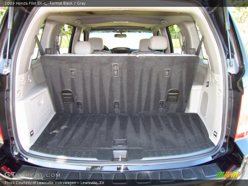 Formal Black / Gray 2009 Honda Pilot EX-L