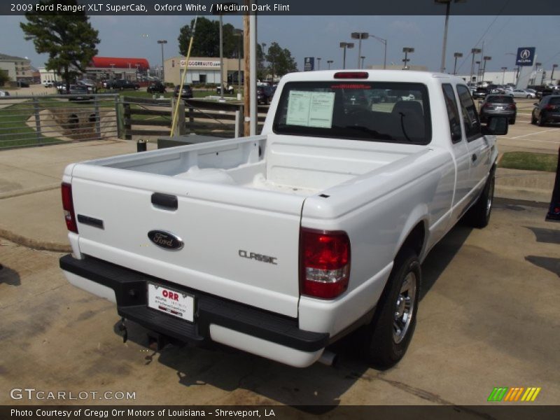 Oxford White / Medium Dark Flint 2009 Ford Ranger XLT SuperCab
