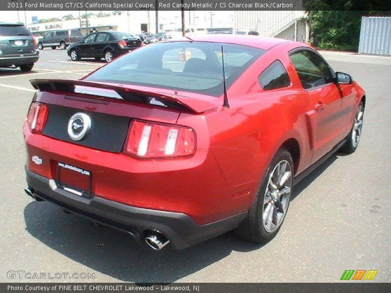 Red Candy Metallic / CS Charcoal Black/Carbon 2011 Ford Mustang GT/CS California Special Coupe