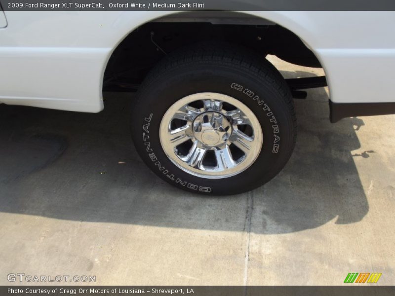 Oxford White / Medium Dark Flint 2009 Ford Ranger XLT SuperCab
