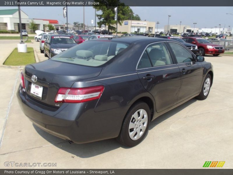 Magnetic Gray Metallic / Bisque 2011 Toyota Camry LE