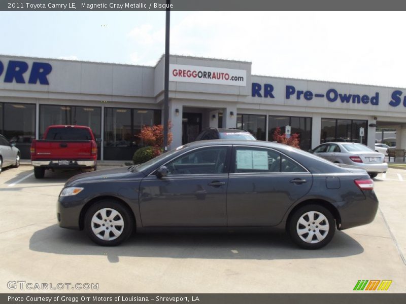 Magnetic Gray Metallic / Bisque 2011 Toyota Camry LE