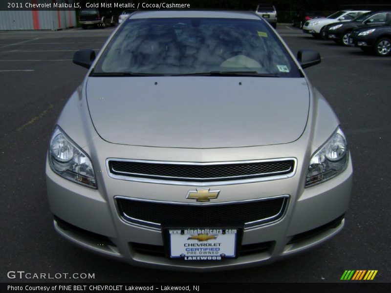 Gold Mist Metallic / Cocoa/Cashmere 2011 Chevrolet Malibu LS