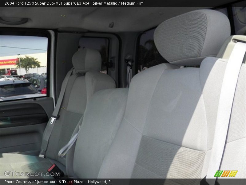 Silver Metallic / Medium Flint 2004 Ford F250 Super Duty XLT SuperCab 4x4