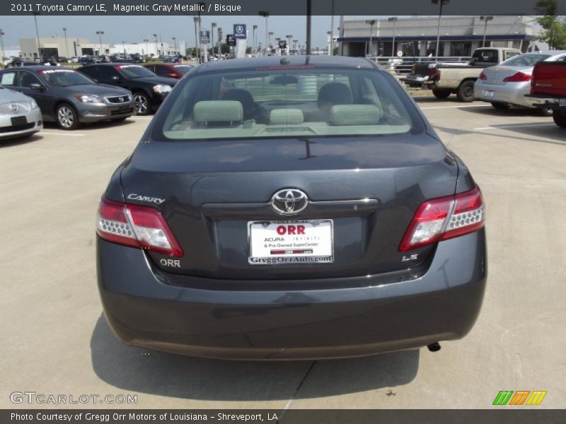 Magnetic Gray Metallic / Bisque 2011 Toyota Camry LE