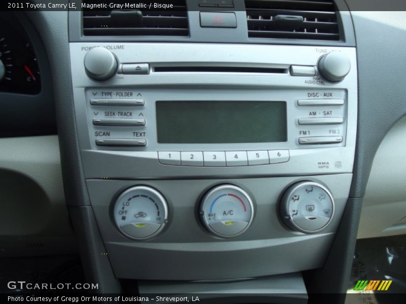 Magnetic Gray Metallic / Bisque 2011 Toyota Camry LE