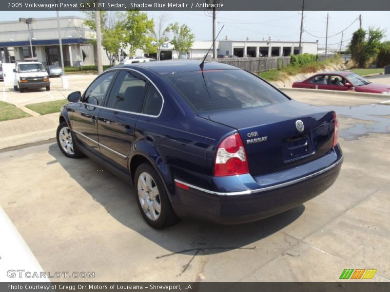 Shadow Blue Metallic / Anthracite 2005 Volkswagen Passat GLS 1.8T Sedan