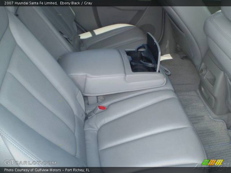 Ebony Black / Gray 2007 Hyundai Santa Fe Limited