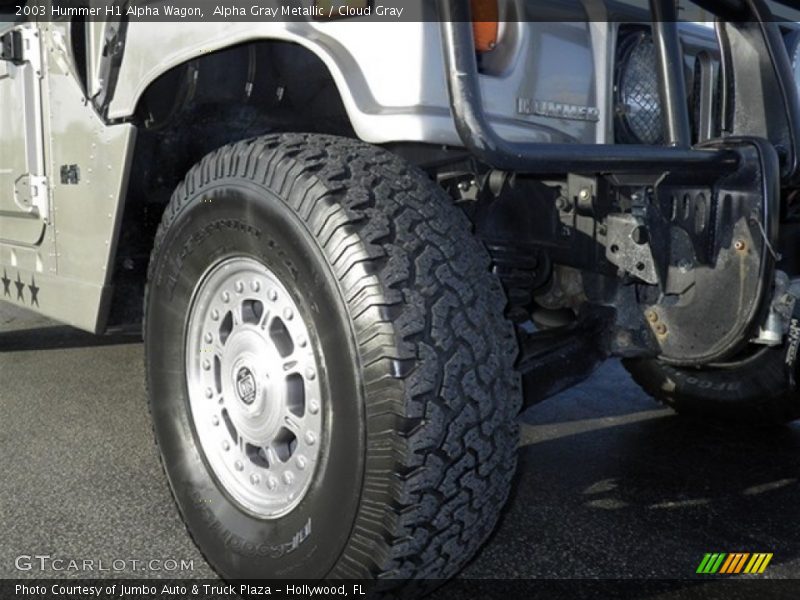 Alpha Gray Metallic / Cloud Gray 2003 Hummer H1 Alpha Wagon