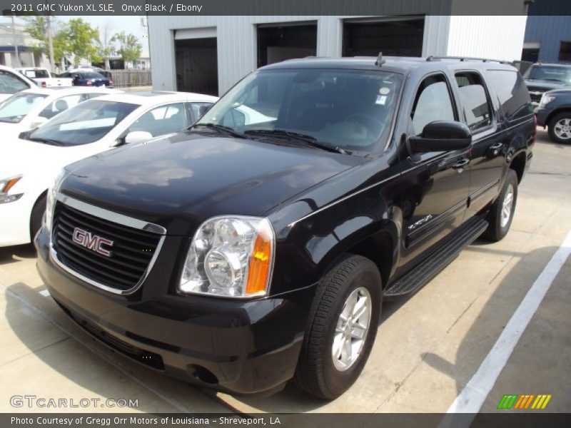 Onyx Black / Ebony 2011 GMC Yukon XL SLE