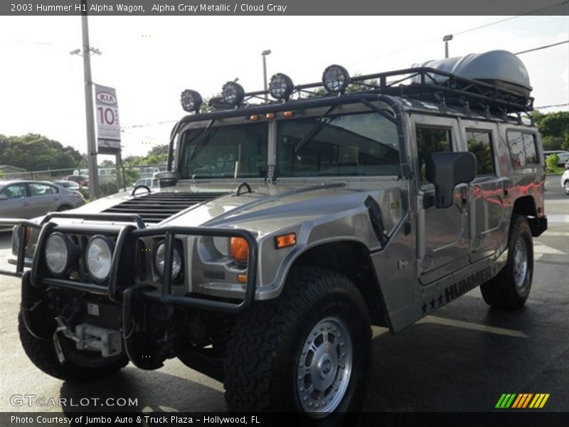 Alpha Gray Metallic / Cloud Gray 2003 Hummer H1 Alpha Wagon