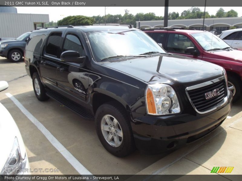 Onyx Black / Ebony 2011 GMC Yukon XL SLE