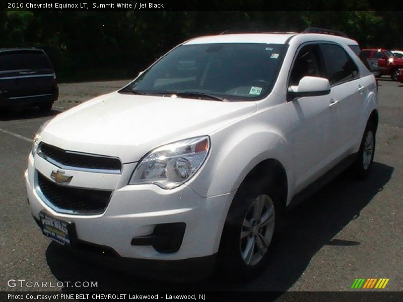 Summit White / Jet Black 2010 Chevrolet Equinox LT