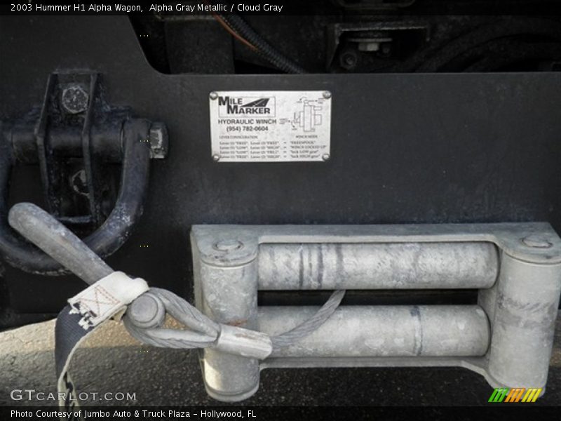 Winch Cable - 2003 Hummer H1 Alpha Wagon