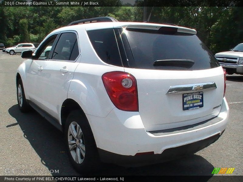 Summit White / Jet Black 2010 Chevrolet Equinox LT