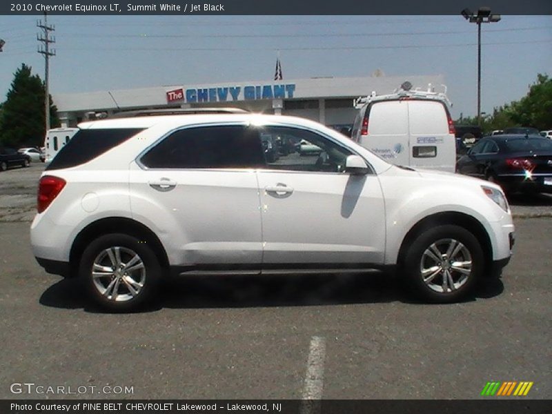Summit White / Jet Black 2010 Chevrolet Equinox LT