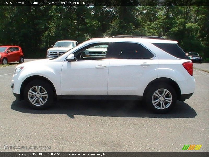 Summit White / Jet Black 2010 Chevrolet Equinox LT