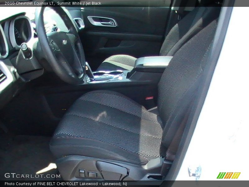 Summit White / Jet Black 2010 Chevrolet Equinox LT