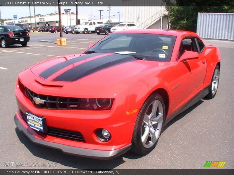 Victory Red / Black 2011 Chevrolet Camaro SS/RS Coupe