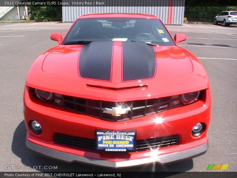 Victory Red / Black 2011 Chevrolet Camaro SS/RS Coupe