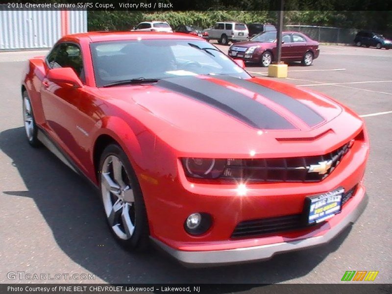 Victory Red / Black 2011 Chevrolet Camaro SS/RS Coupe