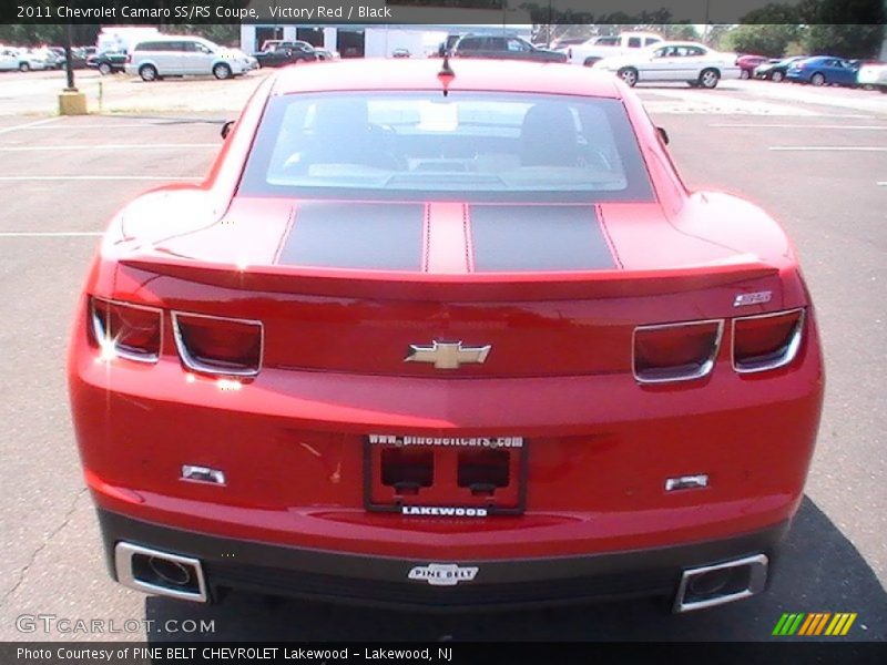 Victory Red / Black 2011 Chevrolet Camaro SS/RS Coupe