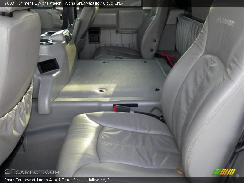  2003 H1 Alpha Wagon Cloud Gray Interior