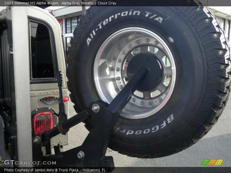 Alpha Gray Metallic / Cloud Gray 2003 Hummer H1 Alpha Wagon