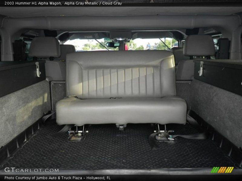  2003 H1 Alpha Wagon Cloud Gray Interior