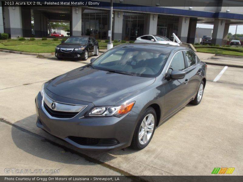 Polished Metal Metallic / Ebony 2013 Acura ILX 2.0L