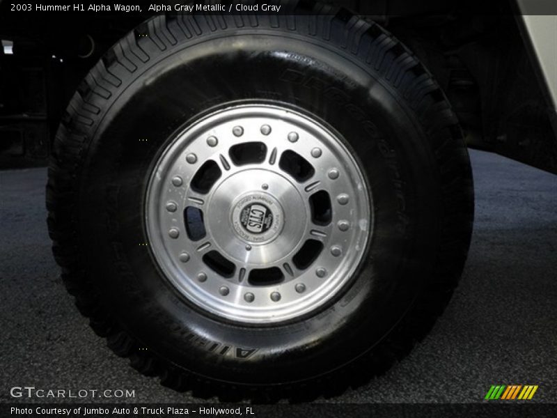 Custom Wheels of 2003 H1 Alpha Wagon