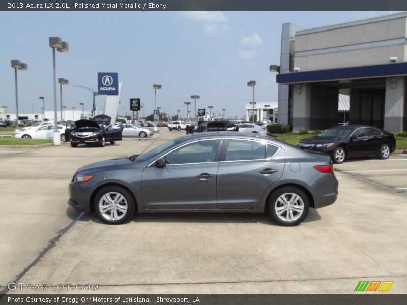 Polished Metal Metallic / Ebony 2013 Acura ILX 2.0L