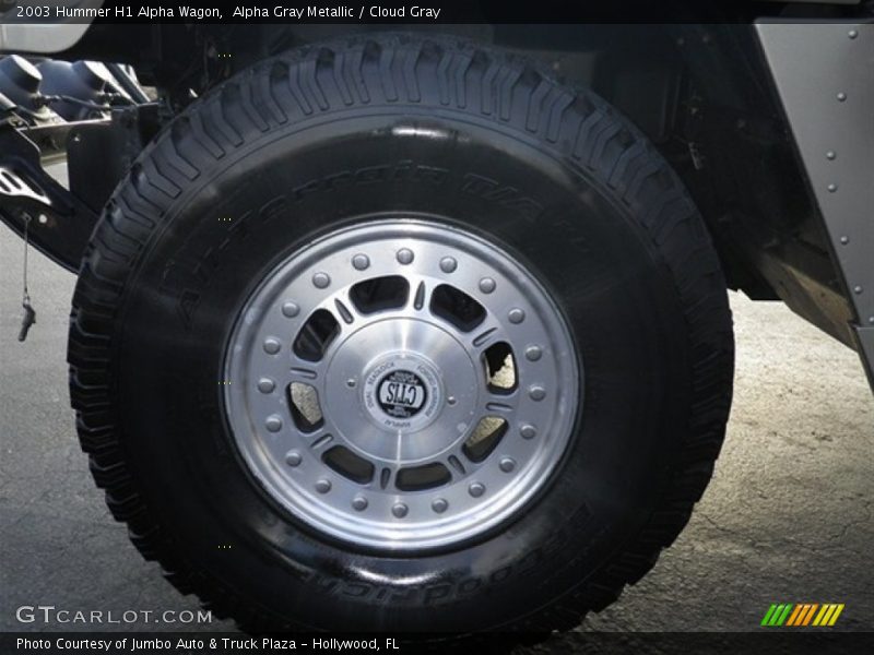 Custom Wheels of 2003 H1 Alpha Wagon