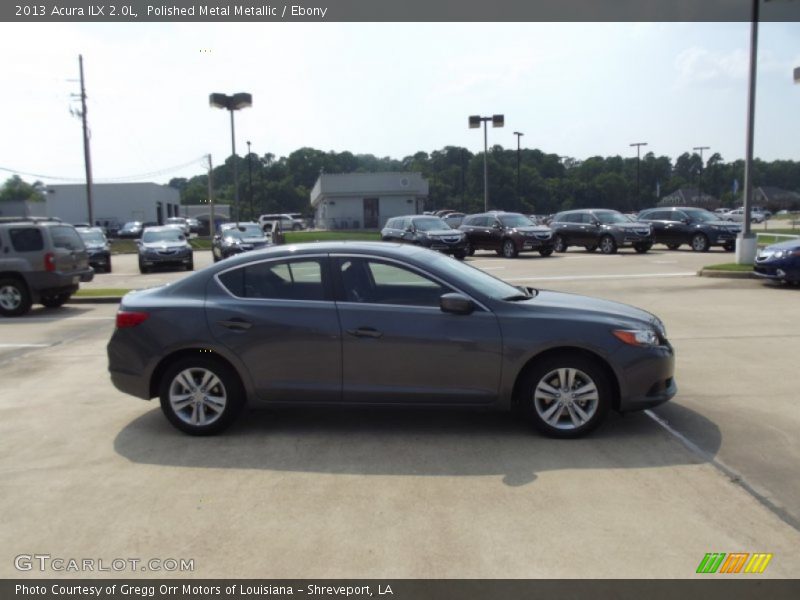 Polished Metal Metallic / Ebony 2013 Acura ILX 2.0L