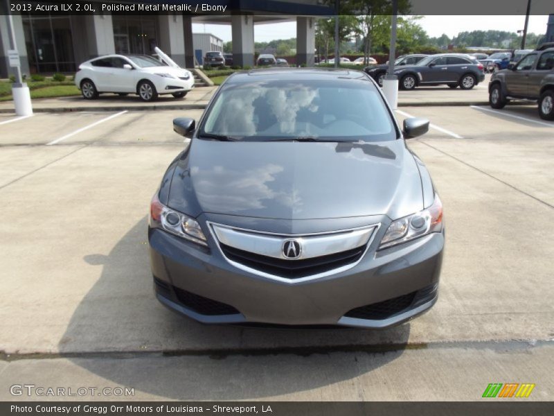 Polished Metal Metallic / Ebony 2013 Acura ILX 2.0L