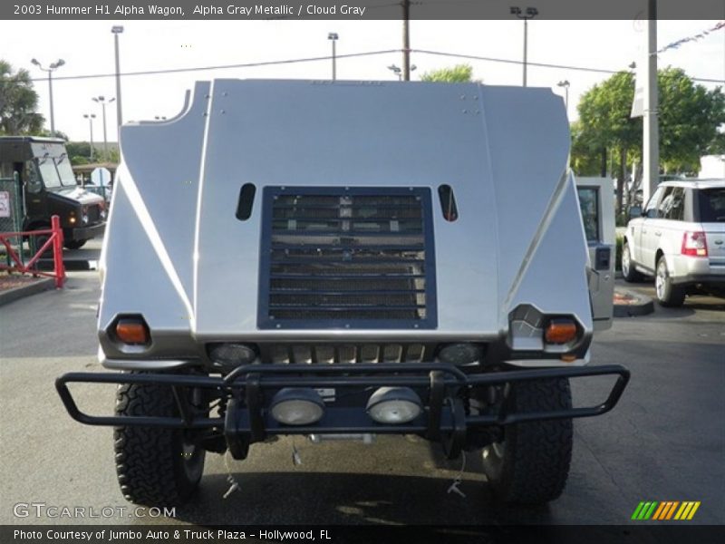Hood up - 2003 Hummer H1 Alpha Wagon
