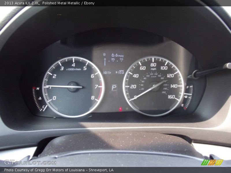  2013 ILX 2.0L 2.0L Gauges